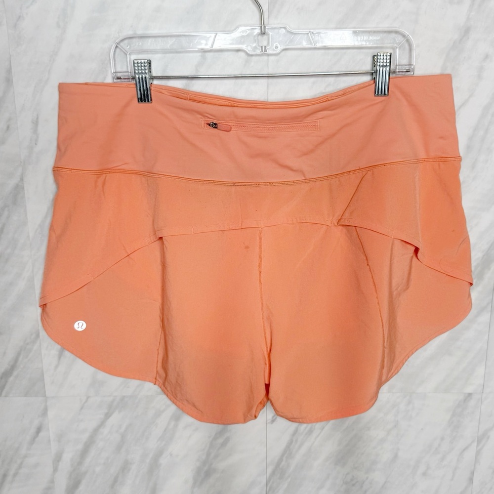 Lululemon Athletica Coral Athletic Shorts 14
